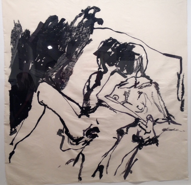 Tracey Emin embroidered calico