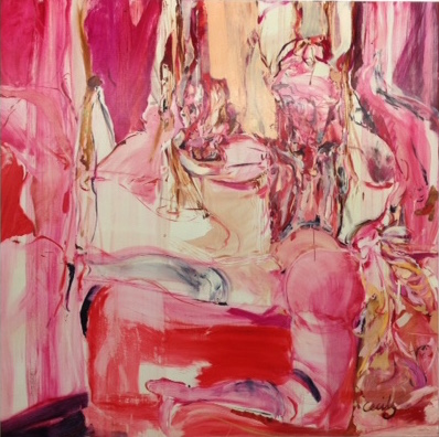 Cecily Brown, oil on linen
