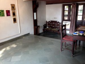 My studio at Sanskriti Kendra