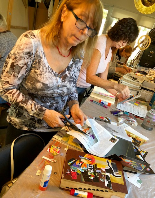 Fall Day-Long Altered Book Workshop at Rose Marie Prins' studio